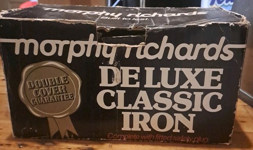 Vintage morphy richards deluxe - morphy,