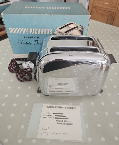 Vintage unused morphy - vintage, morphy-richards